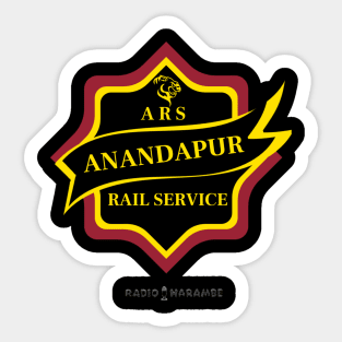 Anandapur Rail Service Sticker